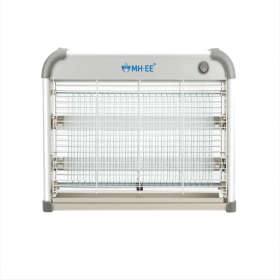 Upgraded Full Aluminum LED Mosquito Killer Lamp Fly Killer Light Electric Shock Outdoor Suction Mosquito Light Household Insect Killer Light Commercia (Items: All Aluminum 20W-theoretical Coverage Area 40mÂ³)